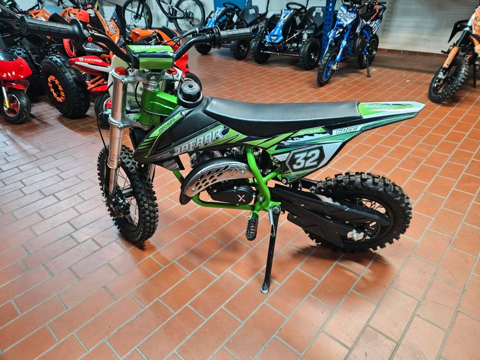 cross 60cc midi Kinder Dirtbike Jafaar XXL DLX kindercross neu in Bad Breisig 