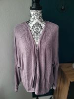 Glitzer Fledermaus Strickjacke Bolero Cardigan Oversize lila Schleswig-Holstein - Satrup Vorschau