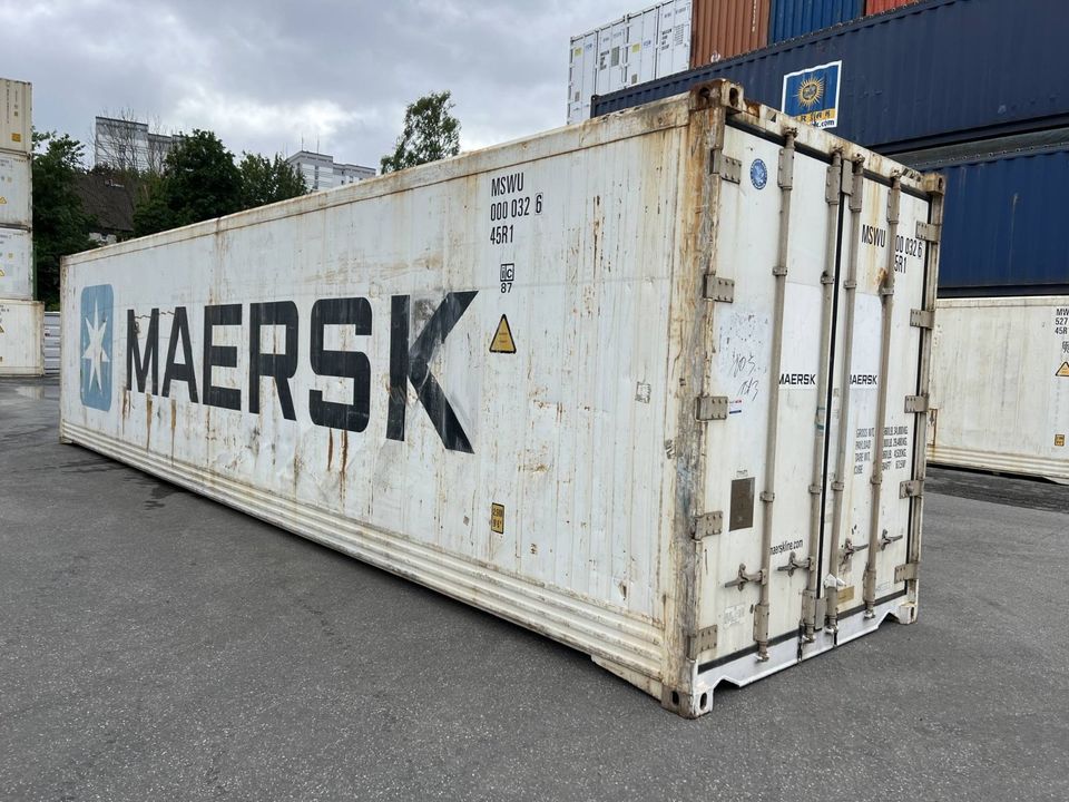 ✅ 40 Fuß High Cube ISOLIERCONTAINER  Grade "C" Thermocontainer / ex Kühlcontainer in Hamburg