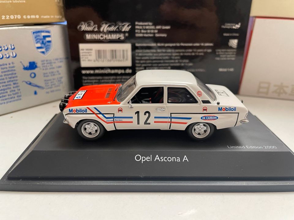 SCHUCO Greder Racing Opel Ascona-A Rallye 1:43 Modellauto in Hamburg