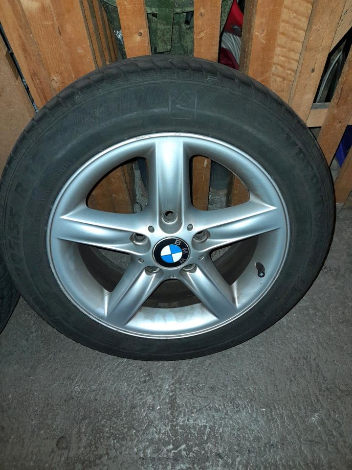 BMW 3er Alufelgen/ Sommerreifen 205/55 R16 in Puchheim