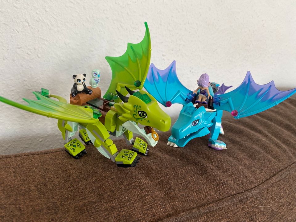 Lego Elves Drachen Wasserdrache Eule 41176 41172 in Freiburg im Breisgau