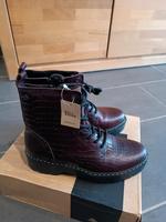 Bullboxer Stiefel Stiefeletten croco lila weinrot 40 neu Boots Thüringen - Eisenach Vorschau