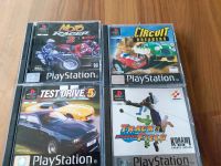 4 spiele Playstation 1 Sony Testdrive 5 usw Bayern - Störnstein Vorschau