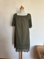 Kleid in oliv mit Lochstickerei Gr. S/M, 100% Baumwolle, Milano München - Pasing-Obermenzing Vorschau