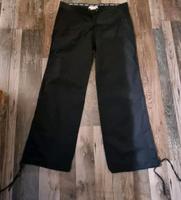 Hose Zara TRF L Weite Stoffhose schwarz Baumwolle Sommerhose 40 Hessen - Allendorf Vorschau