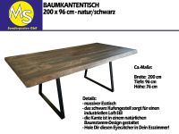 Esstisch Tisch Baumkantentisch massiv natur 200x96 cm UVP 1349 € Nordrhein-Westfalen - Mettingen Vorschau