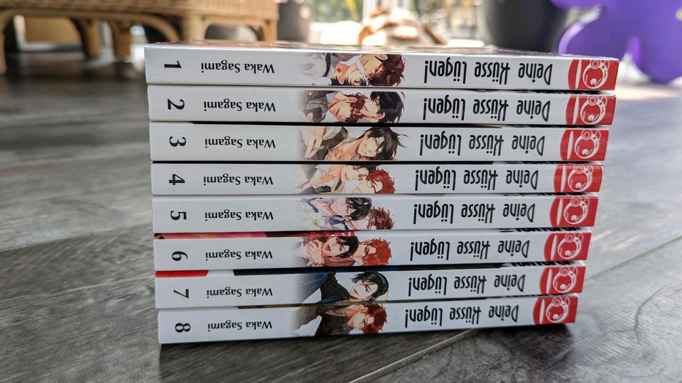 Anime Manga Deine Küsse lügen 1-8 komplett Boys Love Yaoi in Ganderkesee