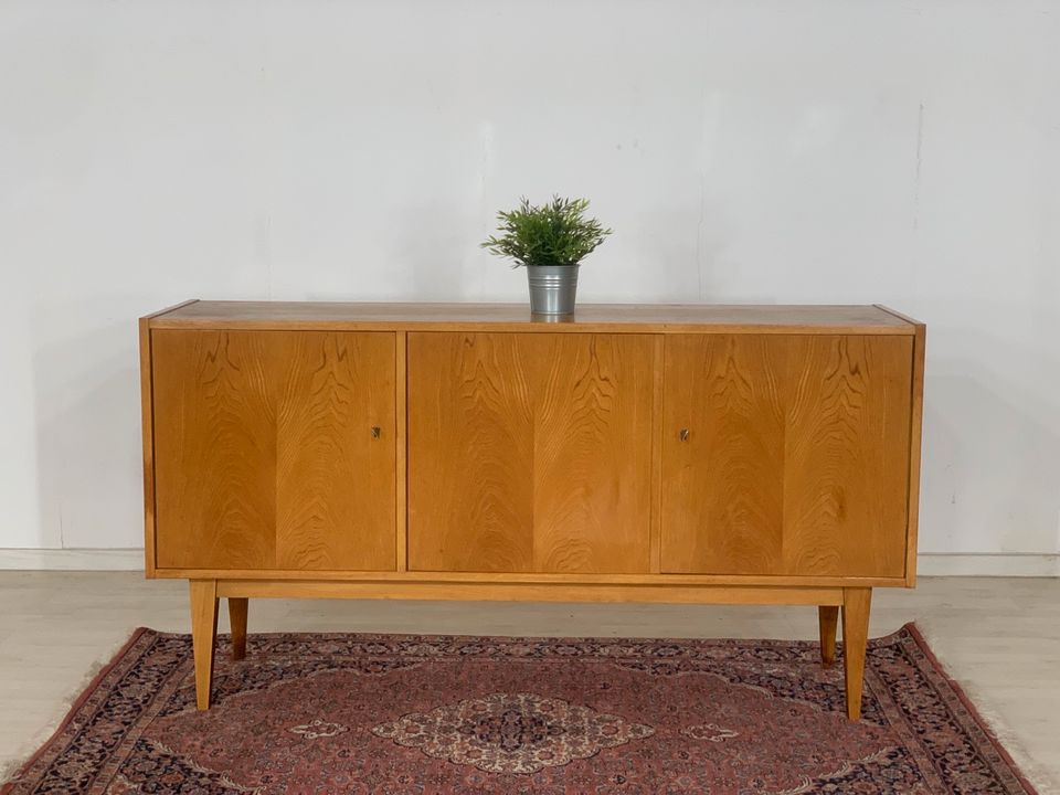 MID CENTURY HELLERAU SIDEBOARD SCHRANK KOMMODE VINTAGE in Berlin