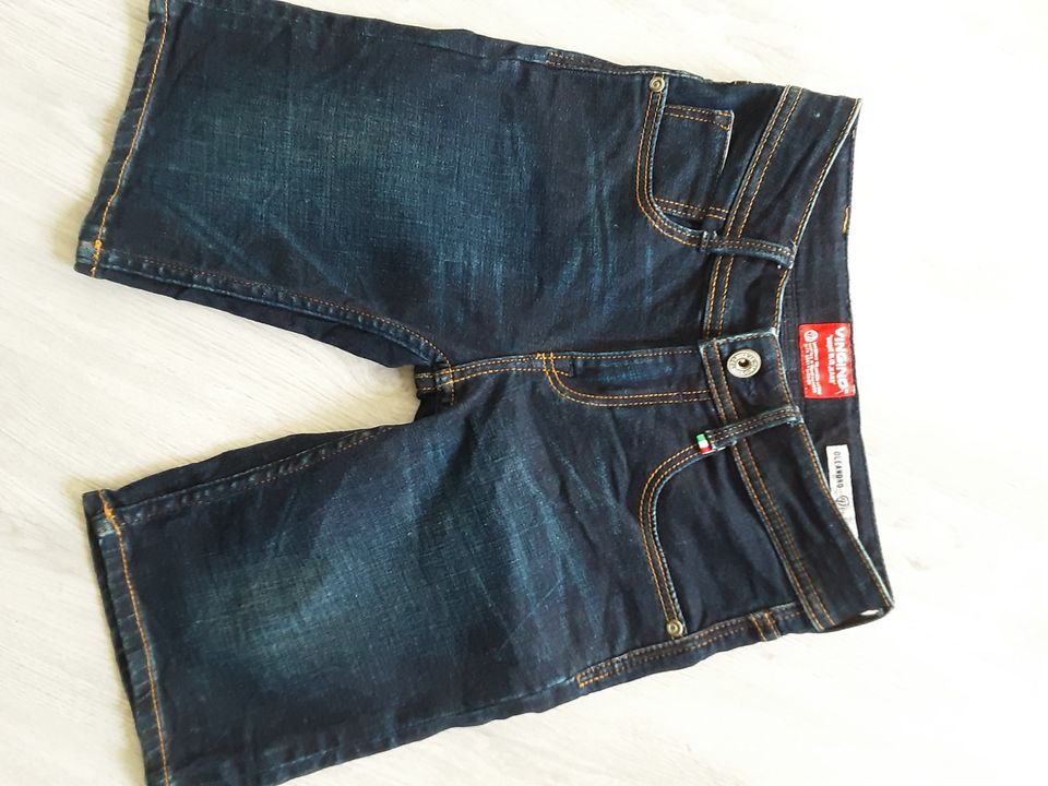 Vingino Jeans Shorts Jungen dunkelblau Gr. 8 in Braunschweig