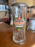 Bierkrüge mit Zinndeckel Spatenbrauerei Bayern - Brannenburg Vorschau