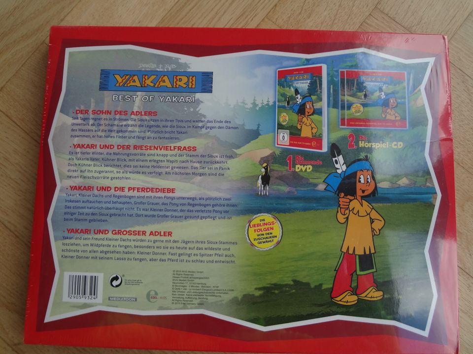 NEU & ovp: YAKARI DVD CD Geschenkbox "Best of" Video Hörspiel in Heilbronn