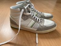 HUGO BOSS Schuhe Sneaker weiß Gr. 44 Schnürer Stuttgart - Stammheim Vorschau