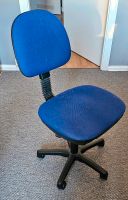 Bequemer blauer Bürostuhl abzugeben - Ideal für Homeoffice! Dresden - Klotzsche Vorschau
