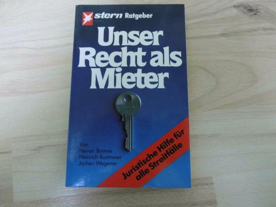 Unser Recht als Mieter – Stern Ratgeber – 1982 in Wesel