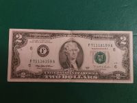 2 US Dollar Schein, Serie 1995 Atlanta (F) Nordrhein-Westfalen - Neuss Vorschau