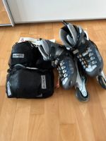 Salomon Inleine Skater, Gr. 39, 5 1/2 mit Protektoren Bayern - Augsburg Vorschau