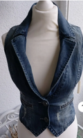 Guess, Jeansweste, mit Applikationen, Stickereien, Gr.S (34/36) Bayern - Raubling Vorschau