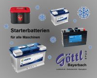 Starterbatterie Batterie Auto Traktor Ah alle Größen Bayern - Bayerbach Vorschau