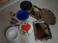 Versch. Gegenstände; Torten-, Aufschnittplatte, Kaffeeglas, ... Niedersachsen - Seelze Vorschau