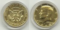 Münzen USA " Half Dollar Kennedy" Vergoldet ! + Liberty Dollar Rheinland-Pfalz - Mendig Vorschau