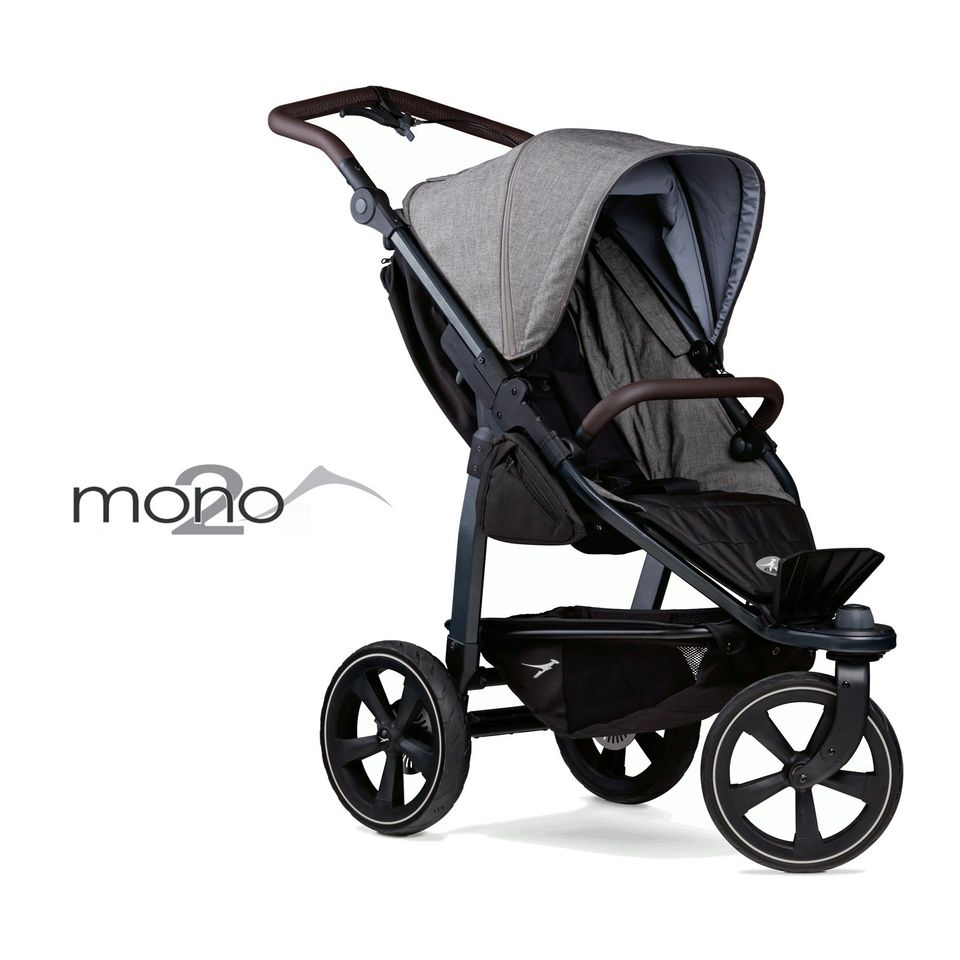 TFK Mono 2 Sportkinderwagen - Premium Grau - Luftkammerreifen - Belastbarkeit bis 34 kg - NEU in Fulda