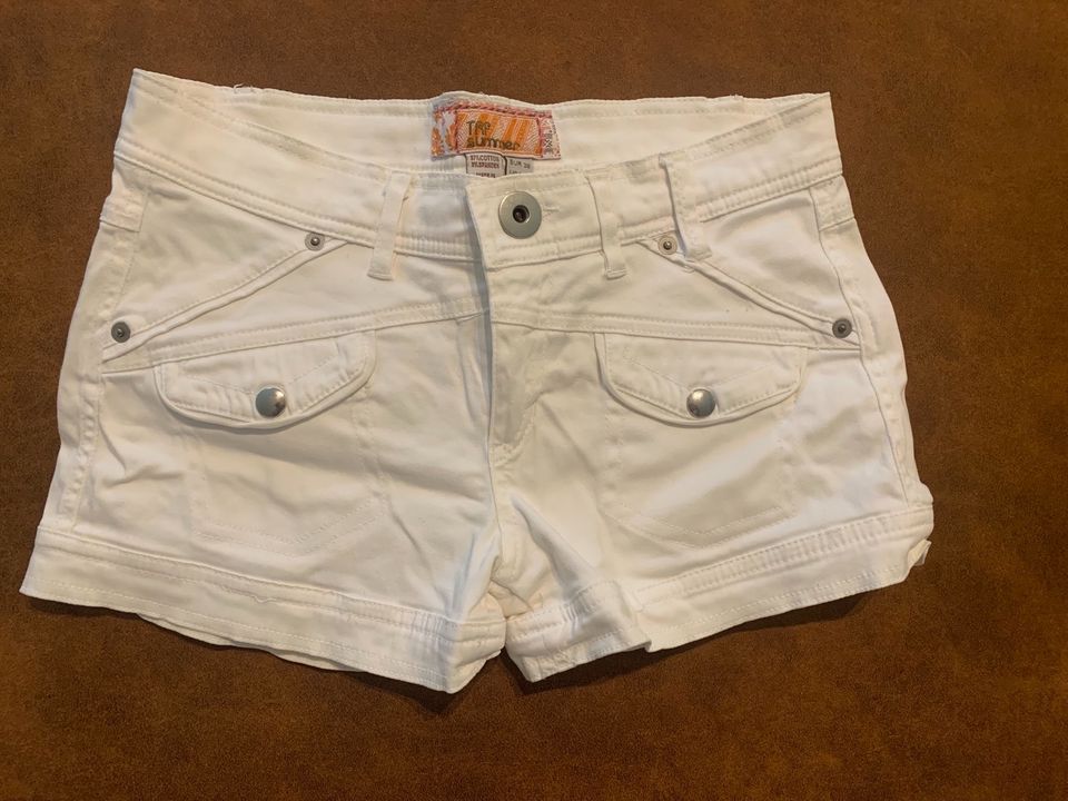 Jeans Shorts weiß 36 Zara TRF in Kiel