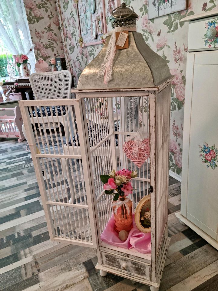 ⚘️⚘️Shabby Chic sehr große Holzlaterne Vintage Deko ⚘️⚘️ in Herne