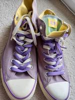 Converse All Star  lila/gelb Gr.7.5 Sonderedition Nordrhein-Westfalen - Kerken Vorschau