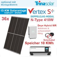 15 kWp Solaranlage komp mit 10 kWh Solarspeicher & Wechselrichter Baden-Württemberg - Göppingen Vorschau