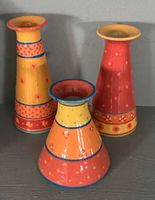 Vasen Keramik farbenfroh 3Stück hübsch für den Frühling NEU !!! Nordrhein-Westfalen - Leichlingen Vorschau