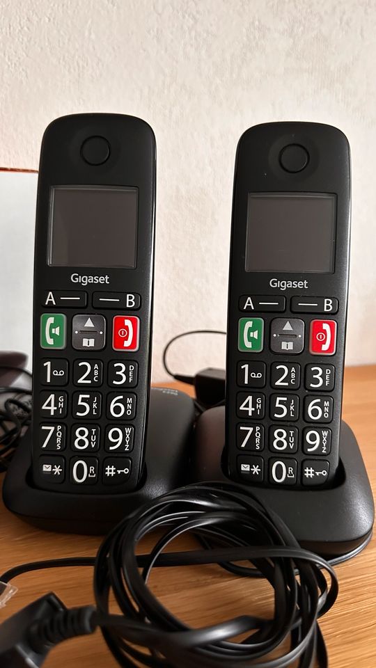 Gigaset E290 Duo Telefon mit großen Tasten (Seniorentelefon) in Wittstock/Dosse