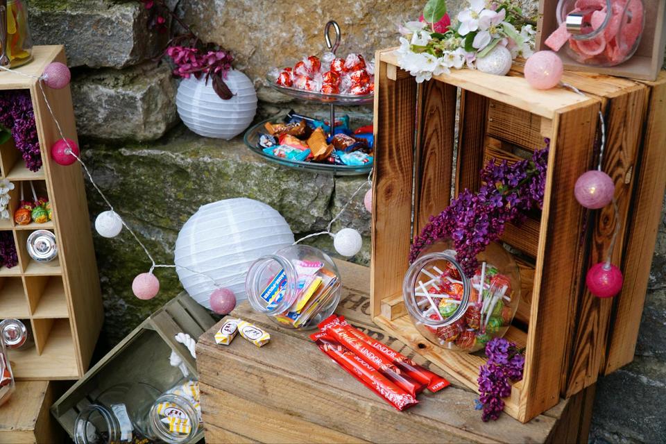 Candybar, Sweettable, Ausstattung für Candy-Bar, Bonbongläser in Steinfurt