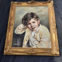 Ölbild Portrait Junge Kind Bayern - Peißenberg Vorschau