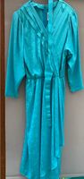 Vintage Retro Seide Kleid 70er blau in 38 mit Gürtel Hessen - Bad Arolsen Vorschau