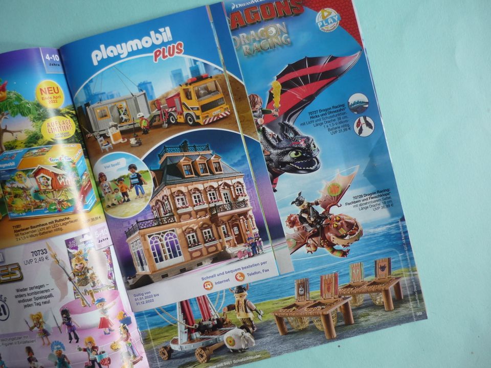 12 x Playmobil KATALOG / PROSPEKT / 2012 - 2022 / Sammler in Schweinfurt