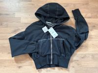 Sweatshirt Jacke von Zara, anthrazit-schwarz neu mit Etikett Hessen - Fritzlar Vorschau