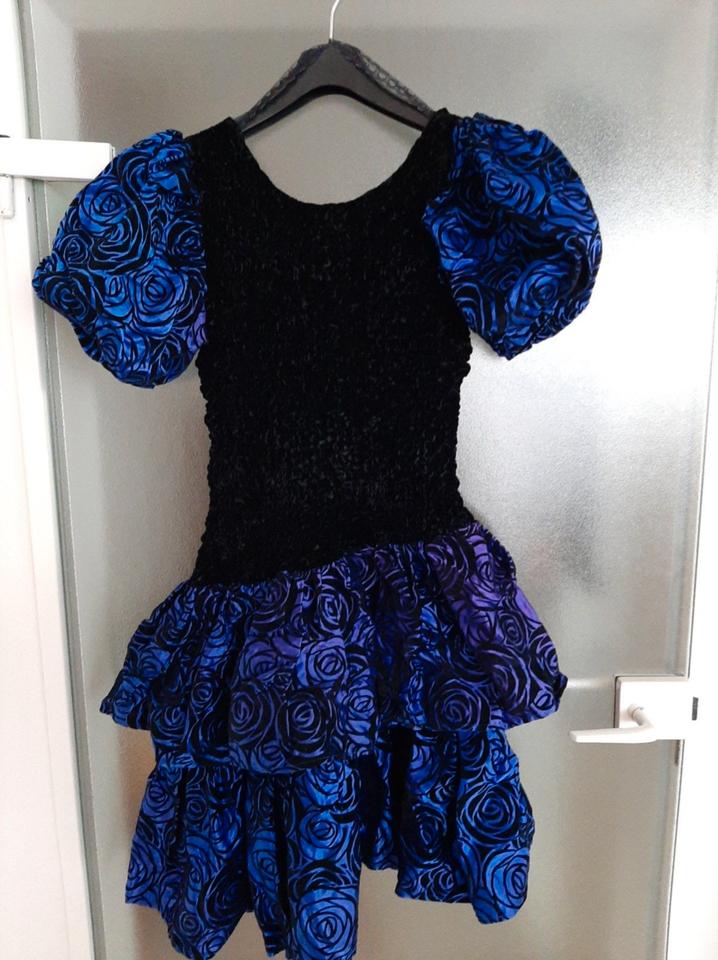 Abendkleid,  Cocktailkleid, schwarz blau metallic,  Größe  42 in Monheim am Rhein