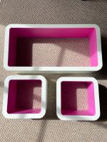 Regal in weiß - pink | mit Schrauben | für Kinderzimmer geeignet Bayern - Hebertsfelden Vorschau