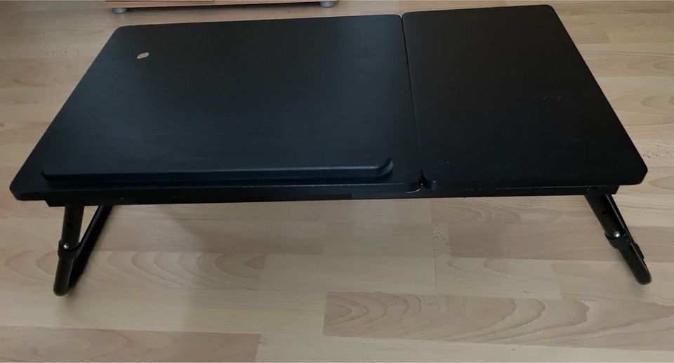 Frühstückstisch Laptoptisch schwarz 60x35x25 in Karlsruhe