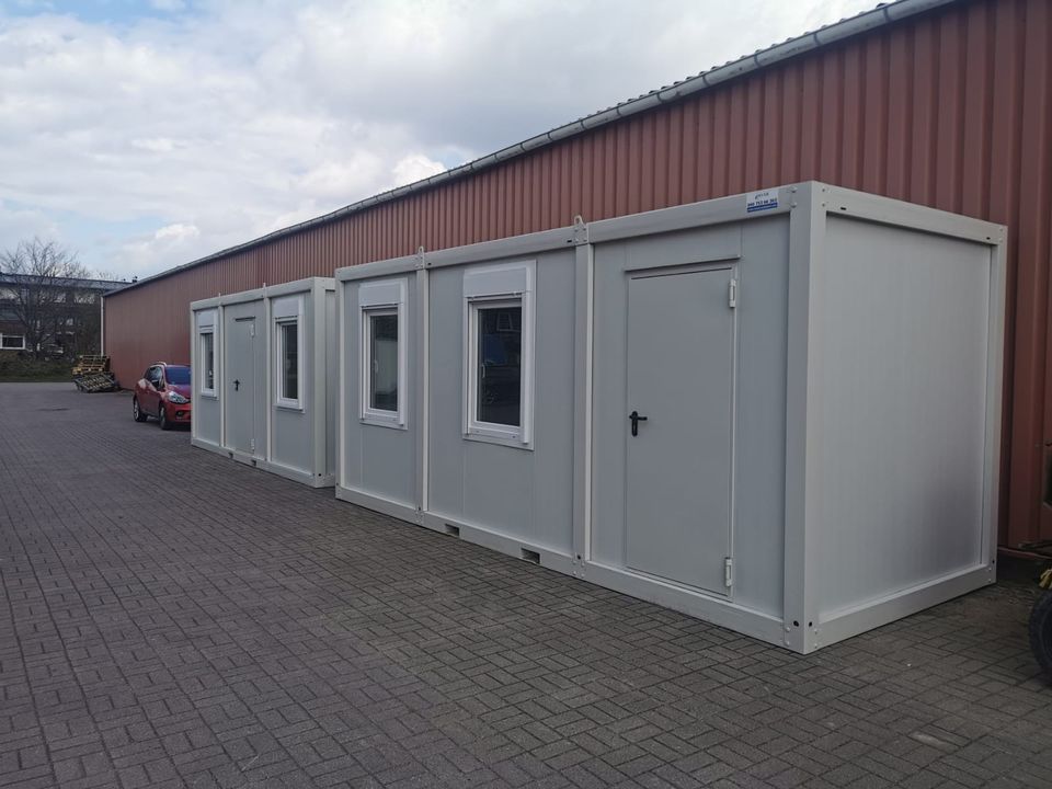 Wohncontainer, Bürocontainer 6,0mt x 2,4mt (NEU)/ KOMPLETT- HH in Barsbüttel