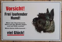 Schild mit Schnauzer Hund Baden-Württemberg - Bretten Vorschau