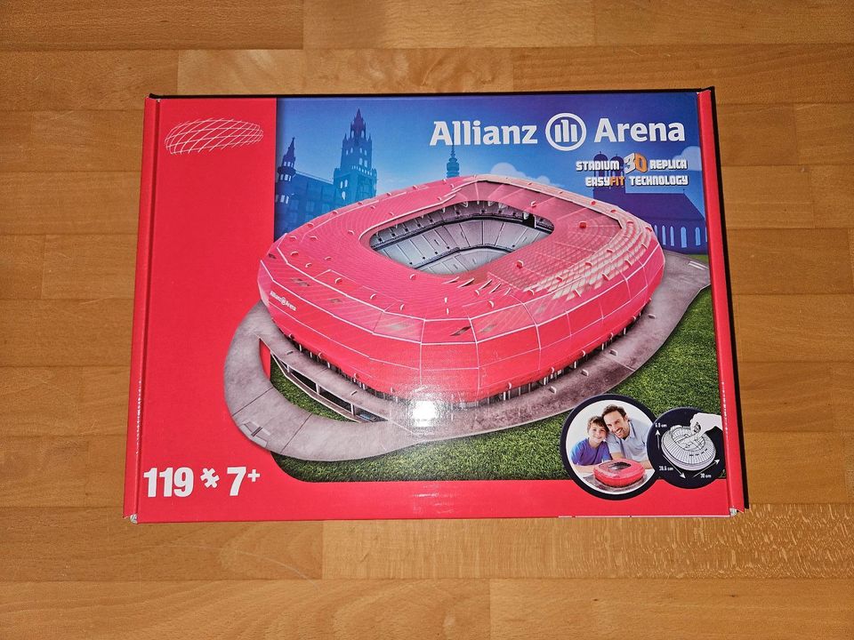 Allianz Arena FC Bayern München 3D Puzzle in Labenz