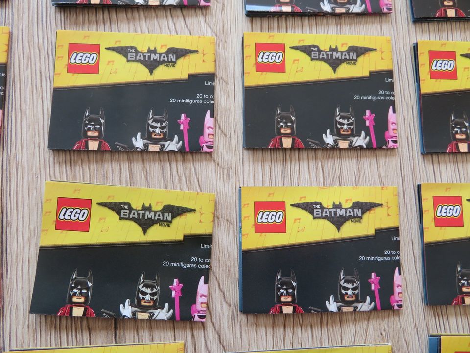 Lego Batman Movie 1 71017 20 BPZ Beipackzettel ohne Figuren in Wölfersheim