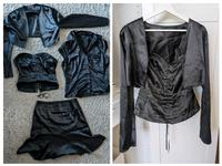 4-teiliges Set / Paket mit Corsage Gothic schwarz WGT Sachsen-Anhalt - Magdeburg Vorschau