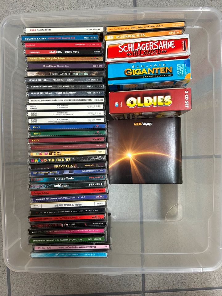 CD Musik Sammlung in Saarlouis