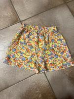 ASOS Design High Waist Shorts Kurze Hose Stoff Bunt Blumen Gr XS Nordrhein-Westfalen - Bedburg Vorschau