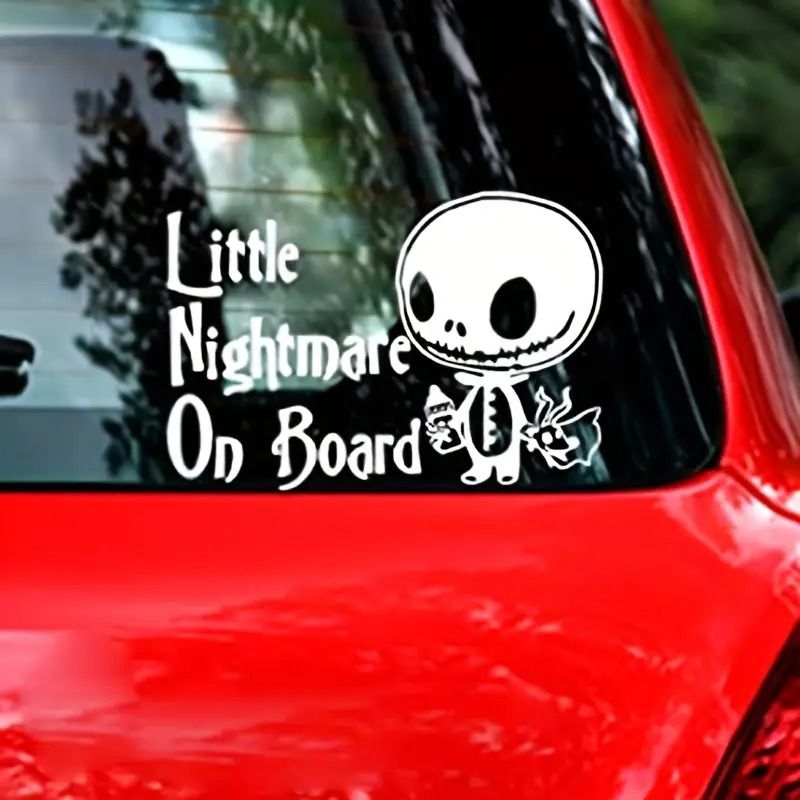 NEU Little Nightmare on Board Sticker Aufkleber KFZ Auto Deko in Eberdingen