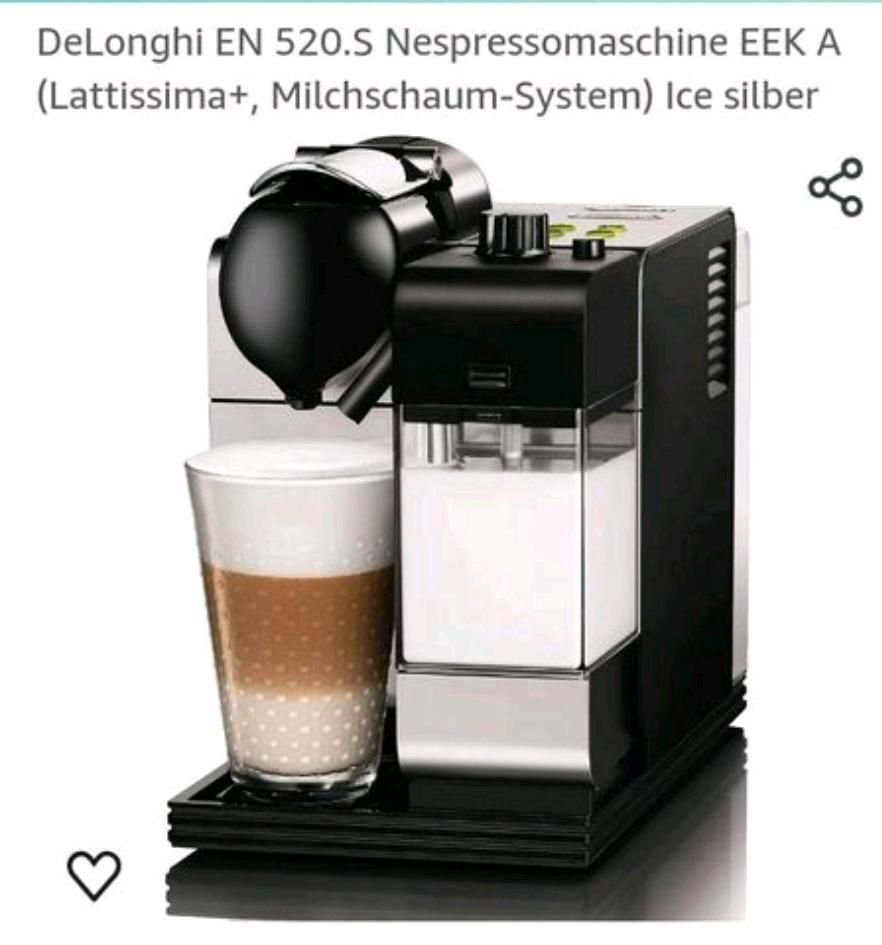Delonghi Kapselmaschine Kaffeemaschine Lattissima en520.s in Regensburg