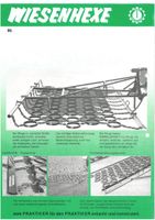 Wiesenhexe WSH K 12, 5-reihig, 4,00m,klappbar mit Dreipunktrahmen Bayern - Glött Vorschau